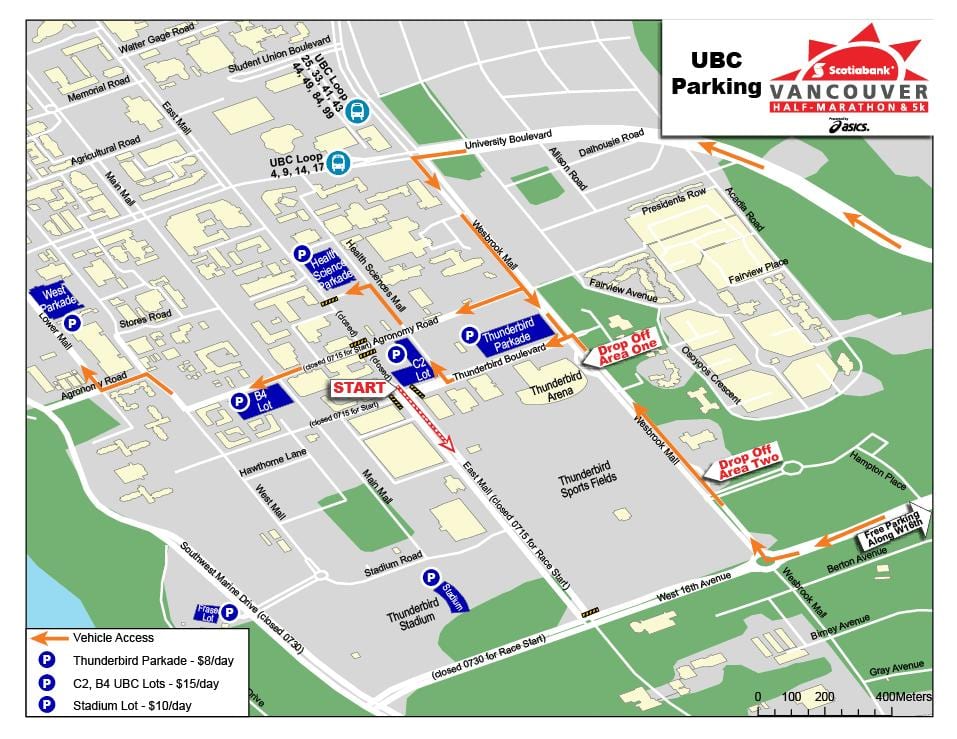 ਨਕਸ਼ਾ ਦੇ ubc ਪਾਰਕਿੰਗ