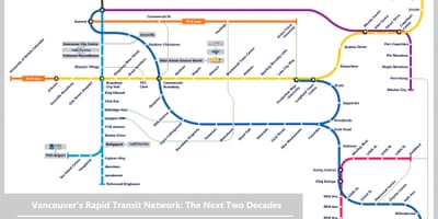 ਨਕਸ਼ਾ ਦੇ ਵੈਨਕੂਵਰ lrt 