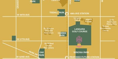 ਨਕਸ਼ਾ ਦੇ langara